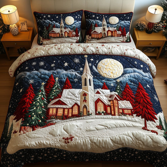 Christmas Village Duvet Cover Set GFTOYC588