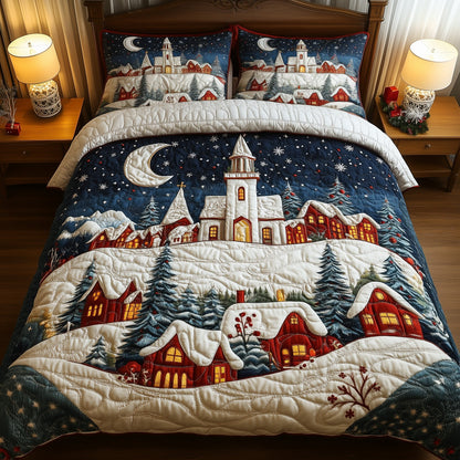 Christmas Village Duvet Cover Set GFTOYC589