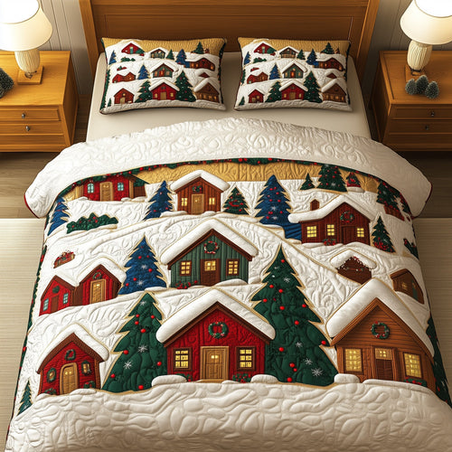 Christmas Village Duvet Cover Set GFTOYC591