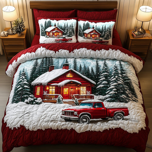 Winter Cabin Duvet Cover Set GFTOYC601