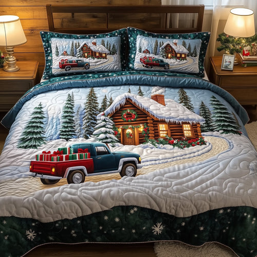 Winter Cabin Duvet Cover Set GFTOYC602