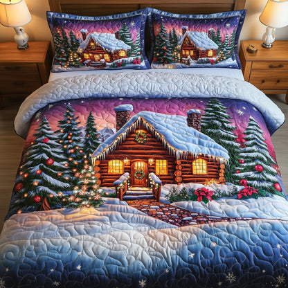 Winter Cabin Duvet Cover Set GFTOYC603