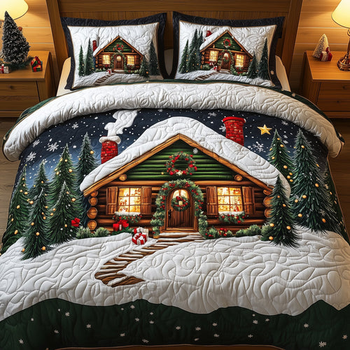 Winter Cabin Duvet Cover Set GFTOYC605