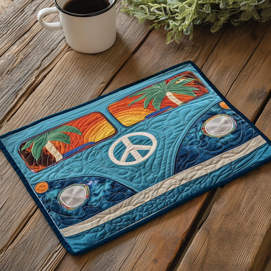 Hippie Van Journey Quilted Place Mat GFTOYC618