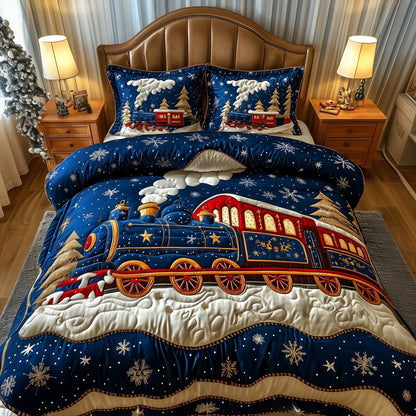 Winter Railway Duvet Cover Set GFTOYC632