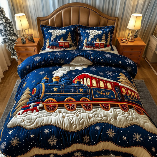 Winter Railway Duvet Cover Set GFTOYC632