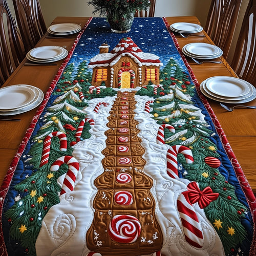 Candy Road Quilted Table Runner GFTOYC645