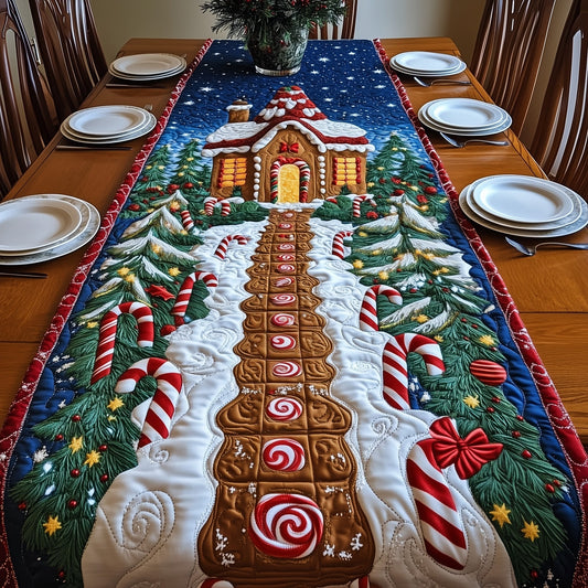 Candy Road Quilted Table Runner GFTOYC645
