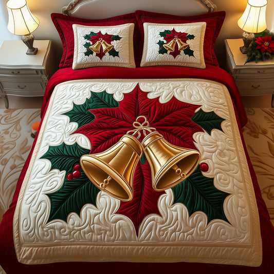 Elegant Poinsettia Duvet Cover Set GFTOYC682
