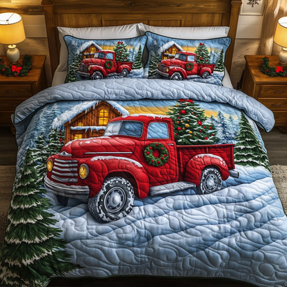 Christmas Truck Duvet Cover Set GFTOYC739
