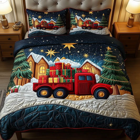 Christmas Truck Duvet Cover Set GFTOYC740
