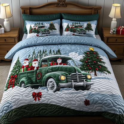 Christmas Truck Duvet Cover Set GFTOYC744