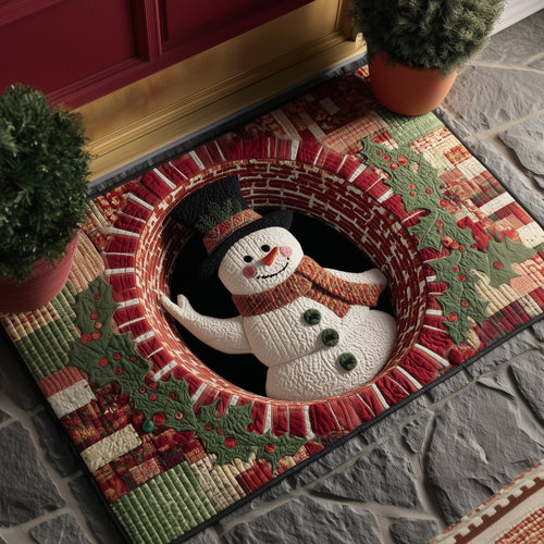 Frosty Snowman Doormat GFTOYC753