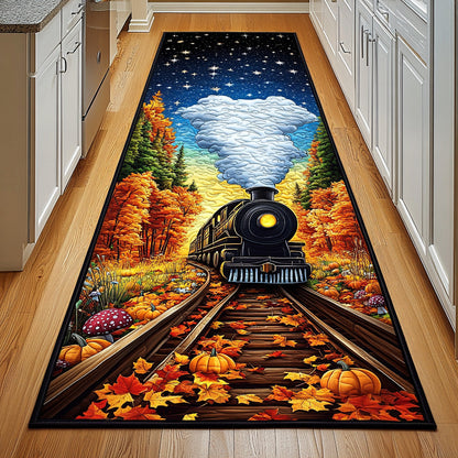 Autumn Train Runner Rug GFTOYC767