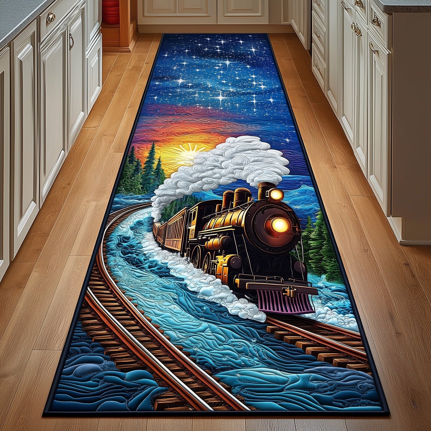 Mystic Train Runner Rug GFTOYC768