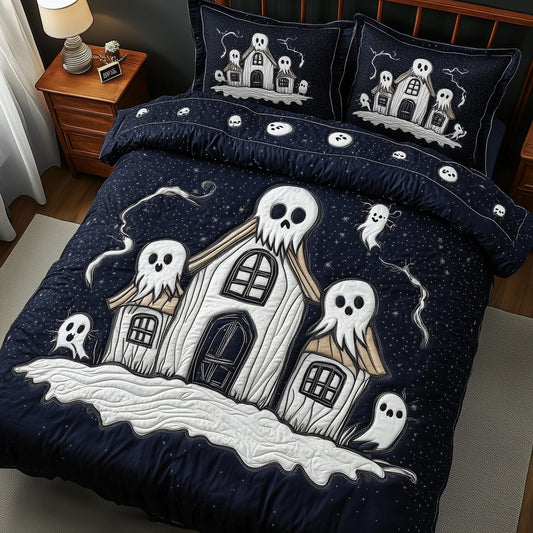 Haunted Pumpkin House Duvet Cover Set GFTOYC784
