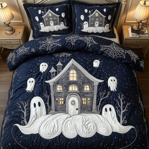 Haunted Pumpkin House Duvet Cover Set GFTOYC785