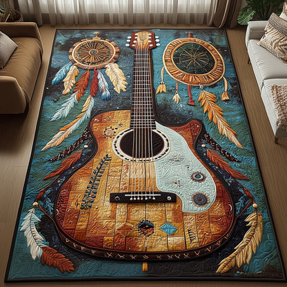 Boho Guitars Area Rug GFTOYC789
