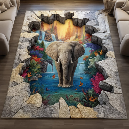 Nature Elephant Area Rug GFTOYC817