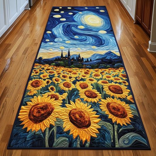 Golden Bloom Runner Rug GFTOYC824