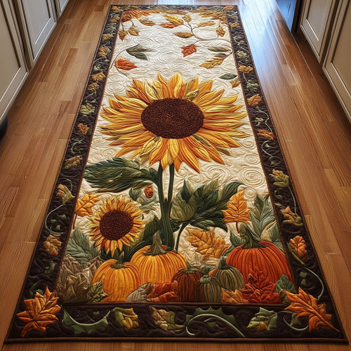 Golden Bloom Runner Rug GFTOYC825