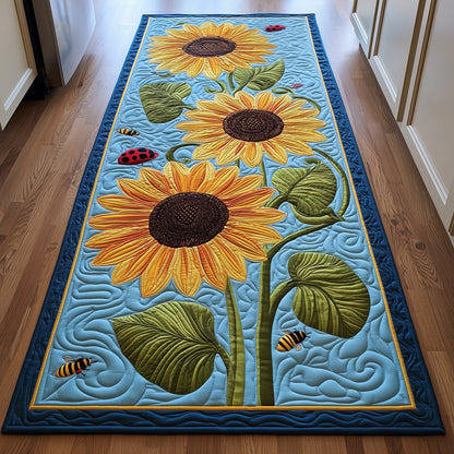 Golden Bloom Runner Rug GFTOYC827