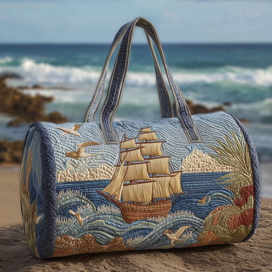 Captain Beach Quilted Duffle Bag GFTOYC82