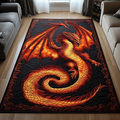 Dragon Flame Area Rug GFTOYC831