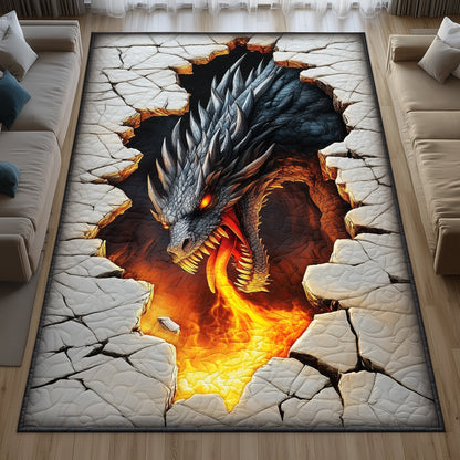 Dragon Flame Area Rug GFTOYC833