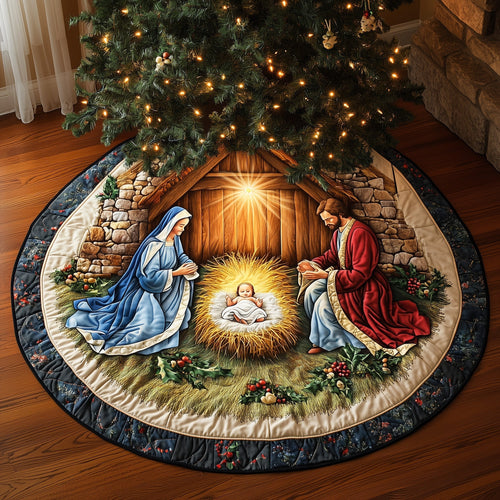 Divine Light Quilted Tree Skirt GFTOYC840