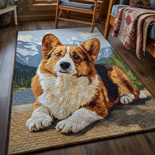 Cozy Corgi Area Rug GFTOYC843