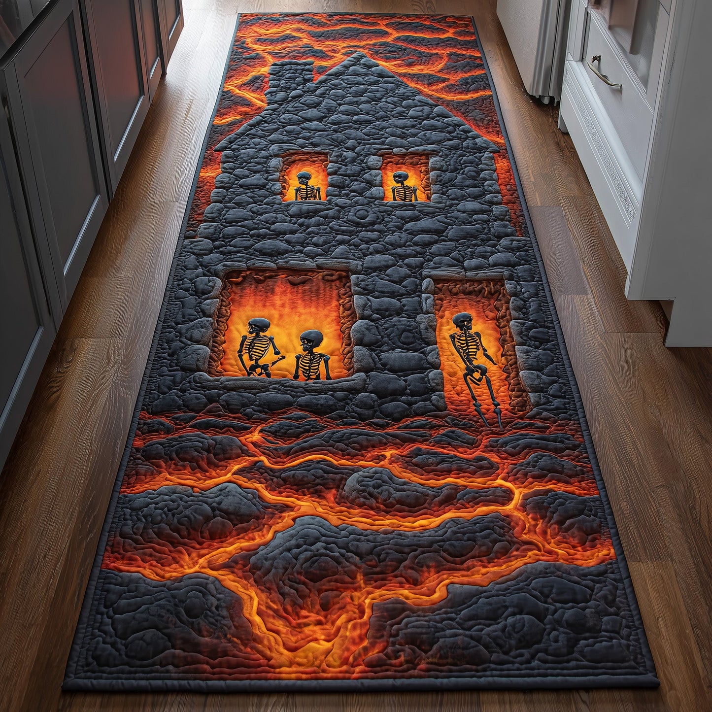 Skeleton Home Runner Rug GFTOYC857