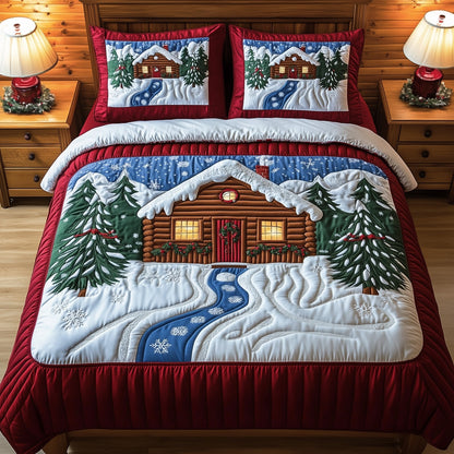 Snowy Lodge Duvet Cover Set GFTOYC862