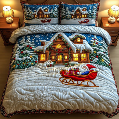 Snowy Lodge Duvet Cover Set GFTOYC865
