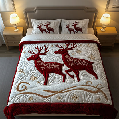 Festive Reindeer Duvet Cover Set GFTOYC870