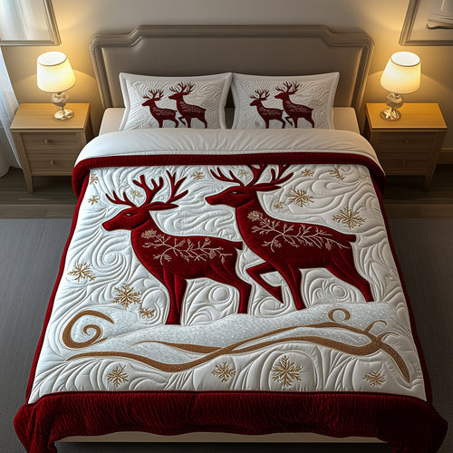 Festive Reindeer Duvet Cover Set GFTOYC870