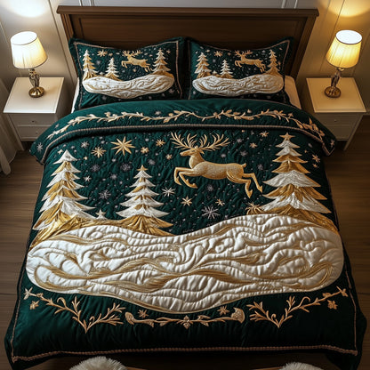 Festive Reindeer Duvet Cover Set GFTOYC871
