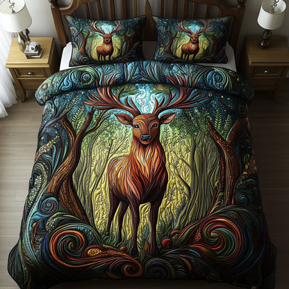 Festive Reindeer Duvet Cover Set GFTOYC873