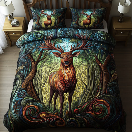 Festive Reindeer Duvet Cover Set GFTOYC873