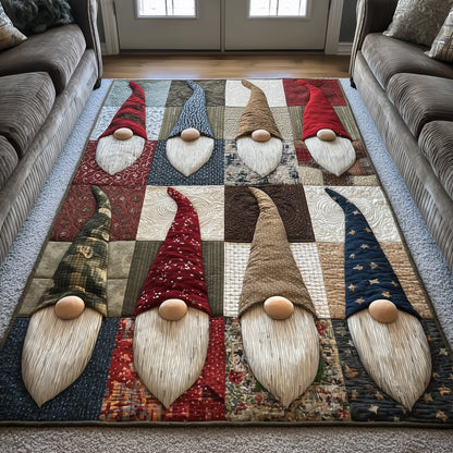 Gnome Grid Area Rug GFTOYC890