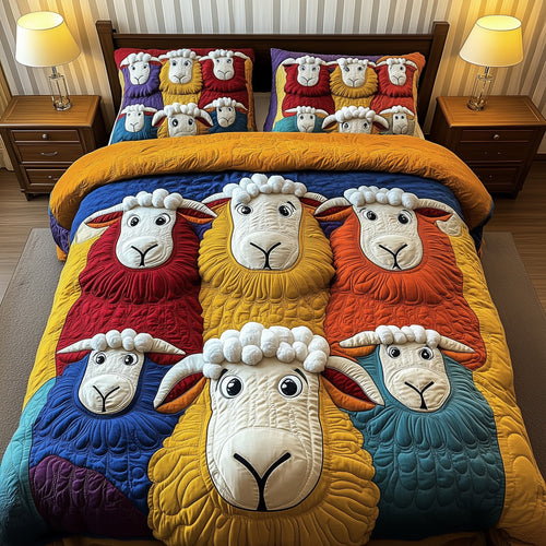 Colorful Sheep Duvet Cover Set GFTOYC904