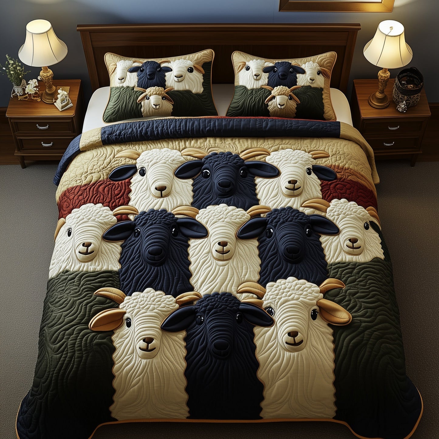 Adorable Sheep Duvet Cover Set GFTOYC908