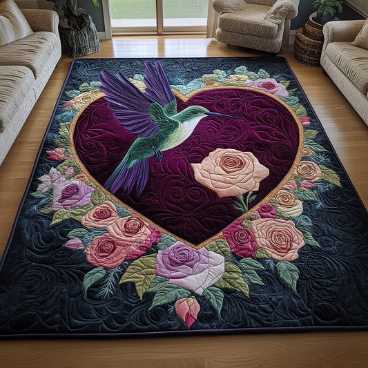 Roses Hummingbird Area Rug GFTOYC915