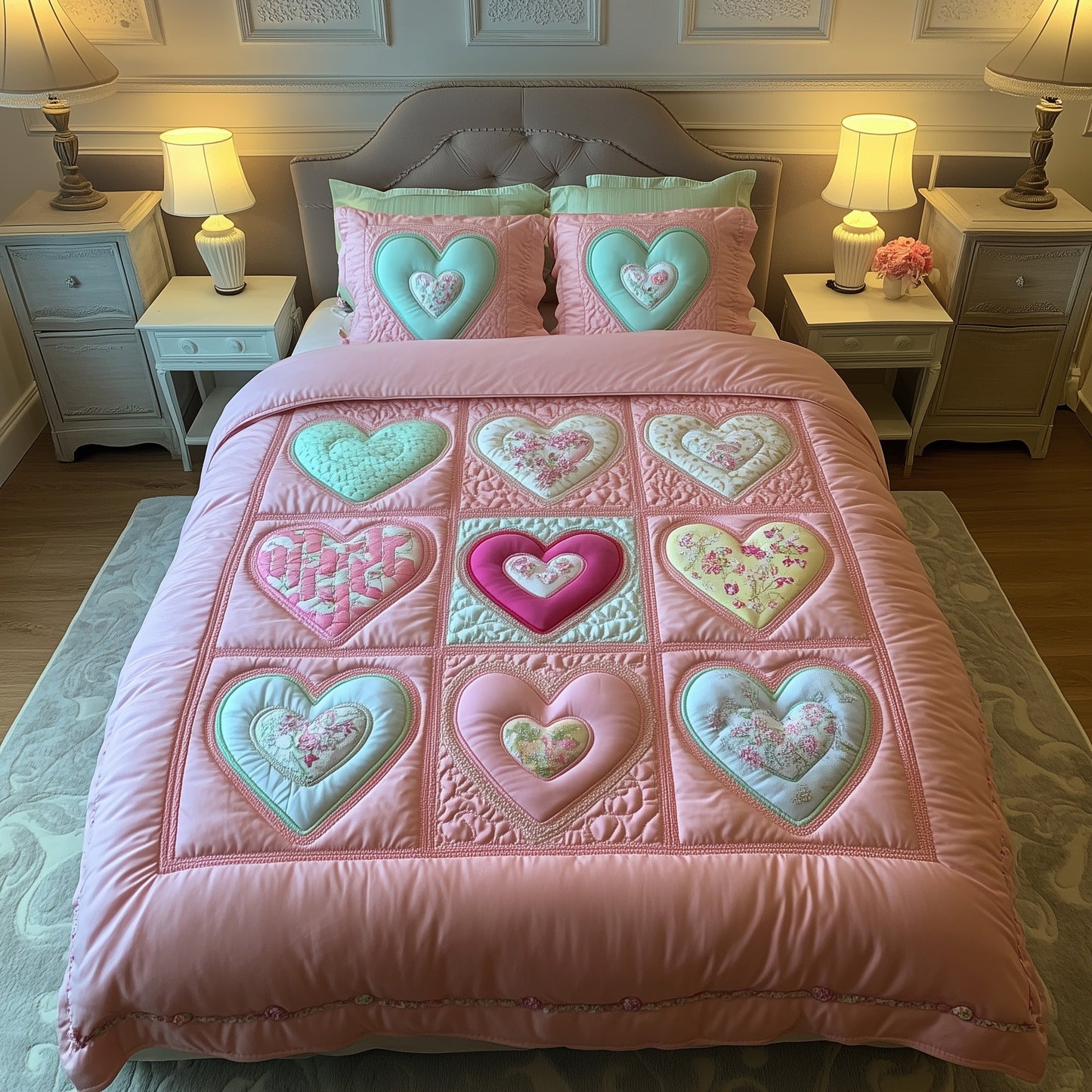 Pastel Love Duvet Cover Set GFTOYC946