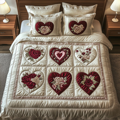 Rose Heart Duvet Cover Set GFTOYC950