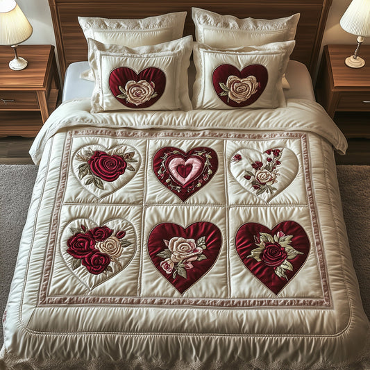 Rose Heart Duvet Cover Set GFTOYC950