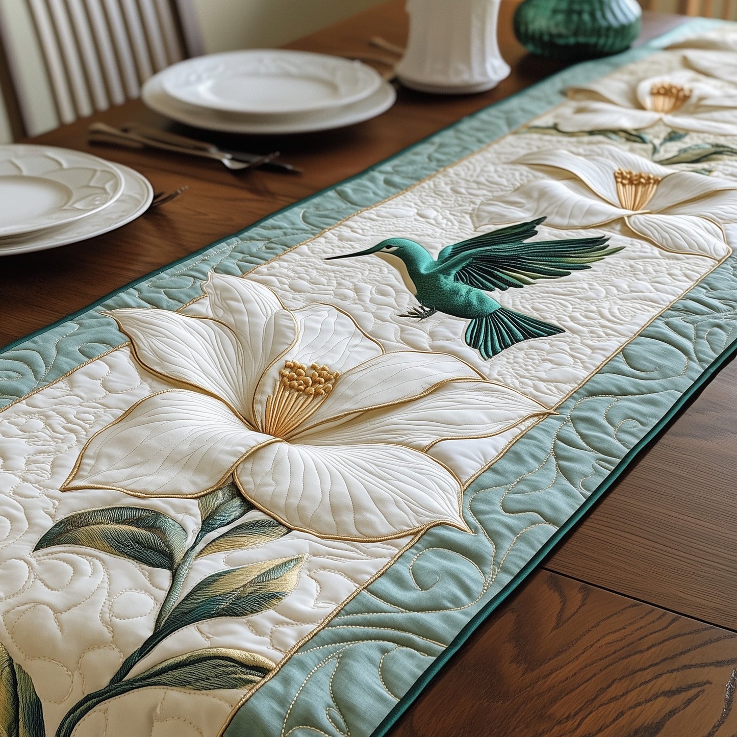 Magnolia Quilted Table Runner GFTOYC956