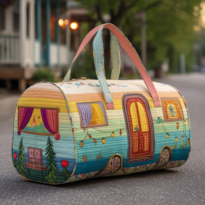 Rainbow Trailer Quilted Duffle Bag GFTOYC95