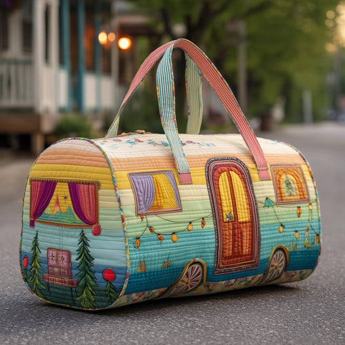Rainbow Trailer Quilted Duffle Bag GFTOYC95