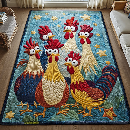 Silly Hens Area Rug GFTOYC974